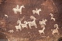 Petroglyphs near Delicate Arch