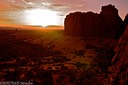 Sunset from Double Arch