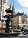 Fountain on Stroget Square