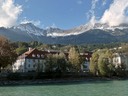 Inn River and alpine backdrop
