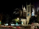 Westminister Abbey at night
