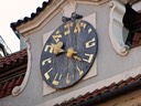 Clockface on Jewish Quarter Town Hall