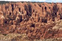 Looking down into the Fiery Furnace