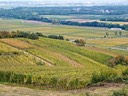 View from hilltop over battlefield