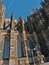 Cathedral buttresses and scaffolds