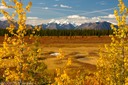 Alaska Range from east