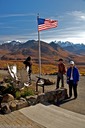 Barbara at Eielson Visitor Center