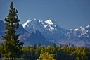Mt. McKinley from Denali Viewpoint South on Parks Highway