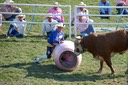 Pink barrel on "Tough Enough to Wear Pink Day"