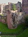 Moat and crumbled wall