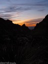 Last light at The Window