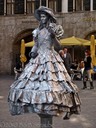 Innsbruck mime on plaza