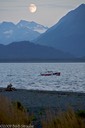 Pilot boat leaving Homer