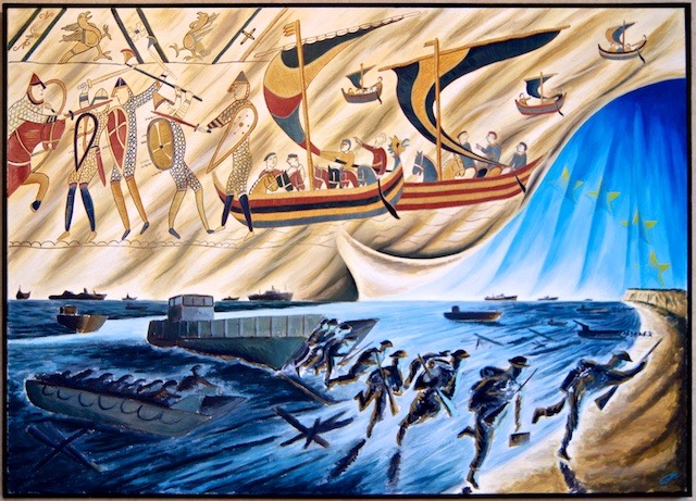 normandy-painting