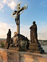 Crucifix on St. Charles Bridge