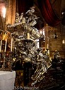 Silver statuary inside St. Vitus