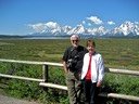 On Teton Lodge patio