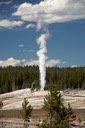 Venting in the Upper Geyser Basin